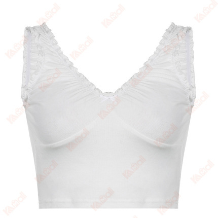 female u neck tank tops